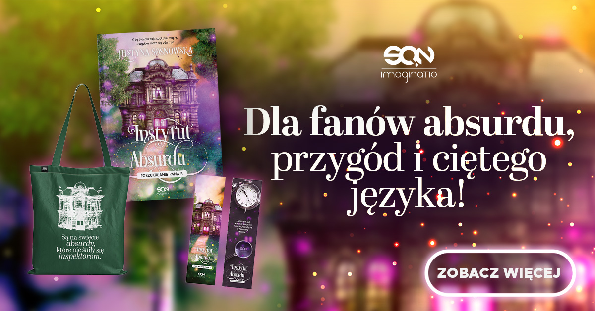 Baner reklamujący książkę Wydawnictwa SQN dostępna na SQNStore.pl